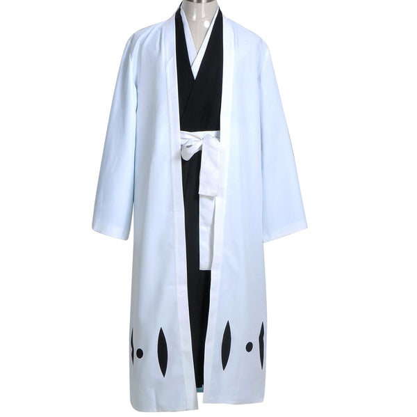 Aizen Sousuke cosplay costume front view – Bleach 5th Division outfit