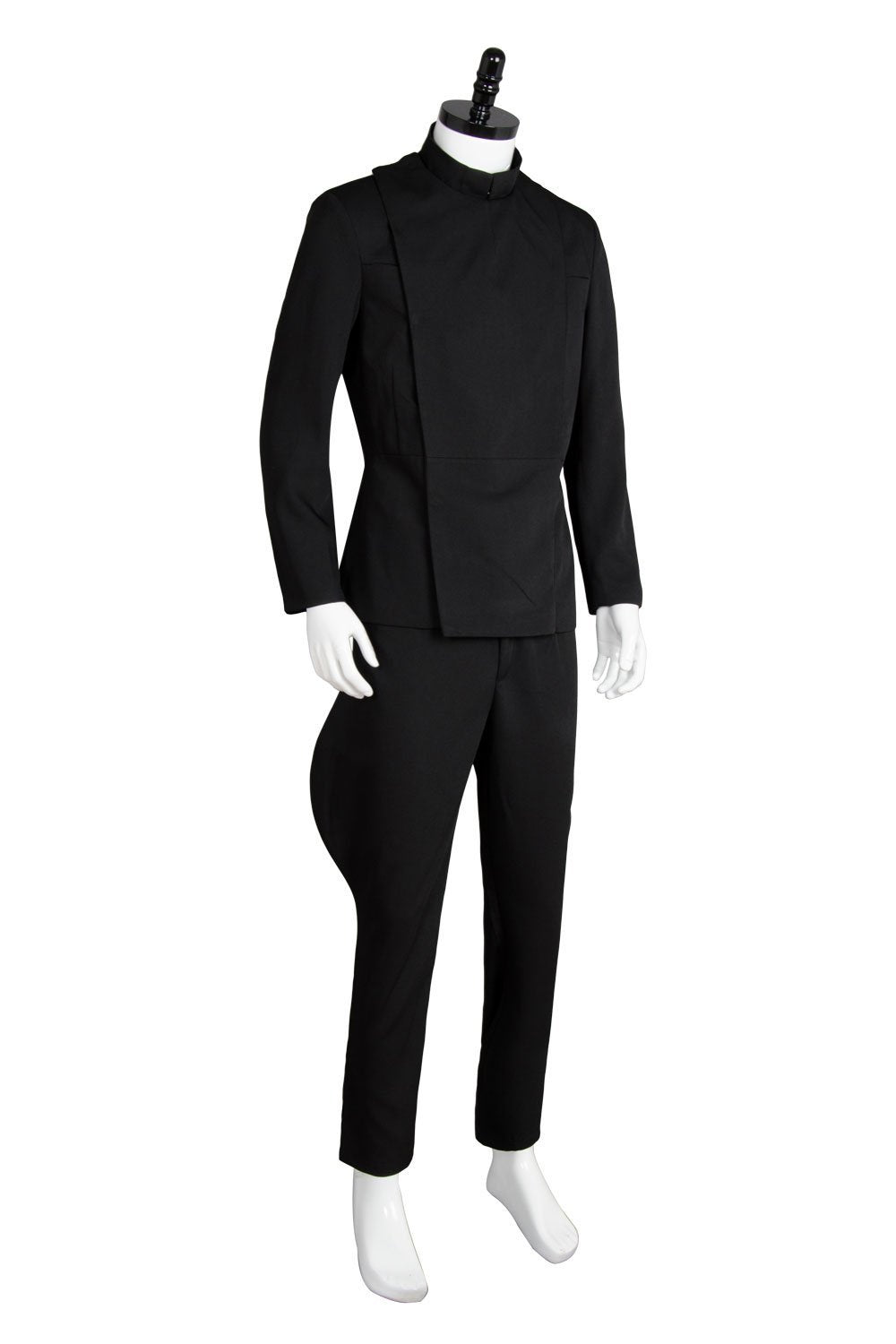 side view of imperial style sci-fi cosplay costume