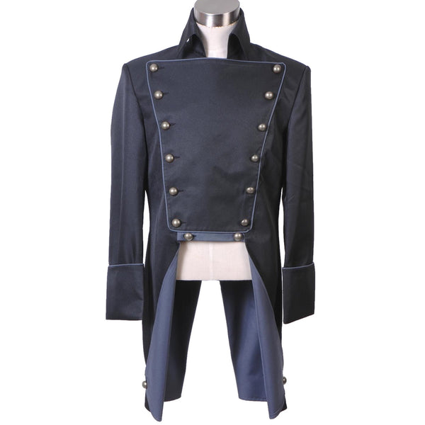 Les Misérables Musical Play Norm Javert Uniform Cosplay Costume