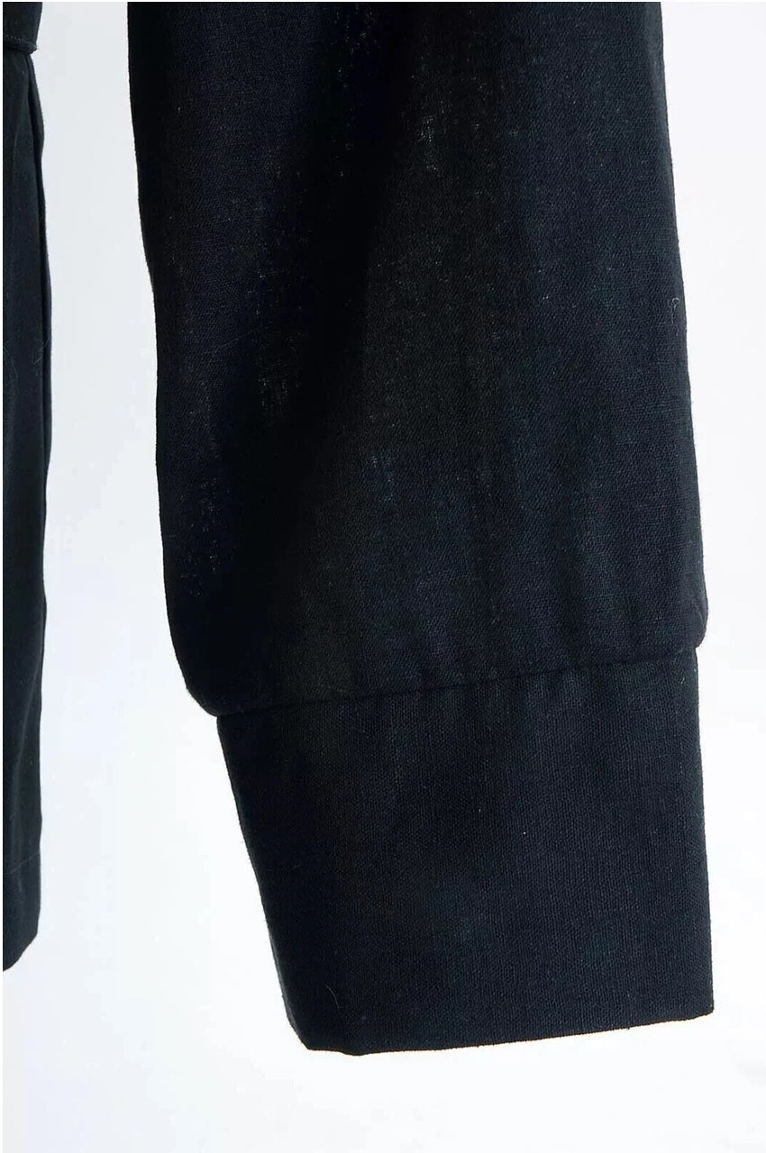 Close-up of Luke Skywalker costume fabric and details