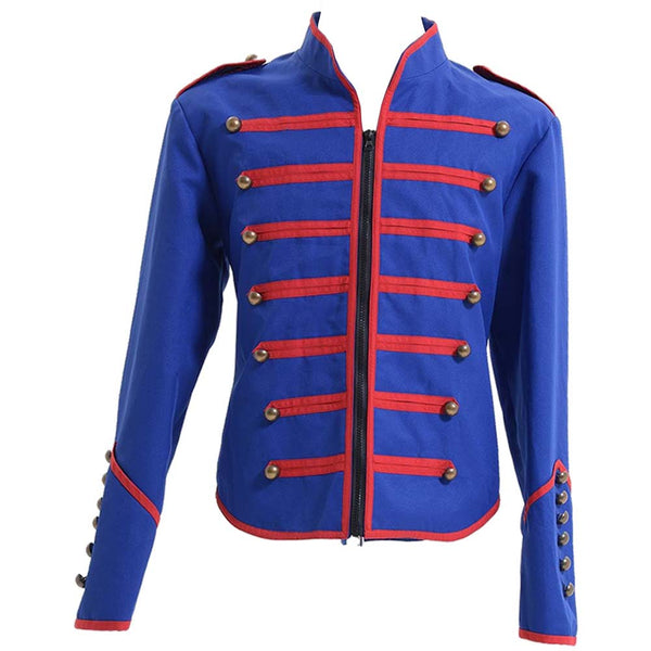 Blue Parade cosplay jacket front view inspired by My Chemical Romance