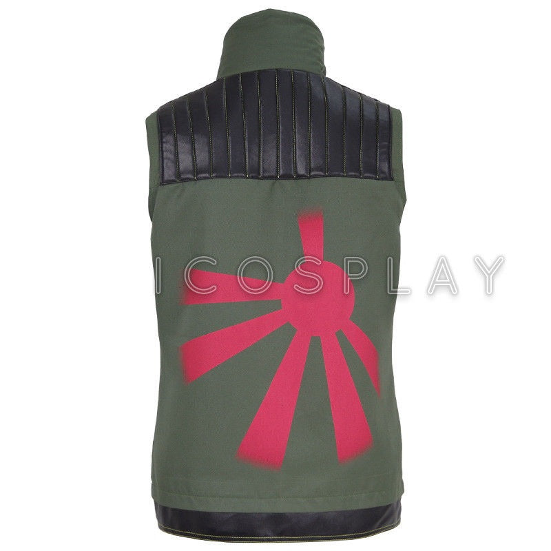 Back of Fun Ghoul vest costume from MCR’s Danger Days album
