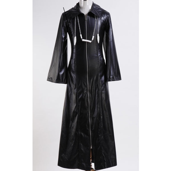 Organization XIII cosplay costume with black cloak front view